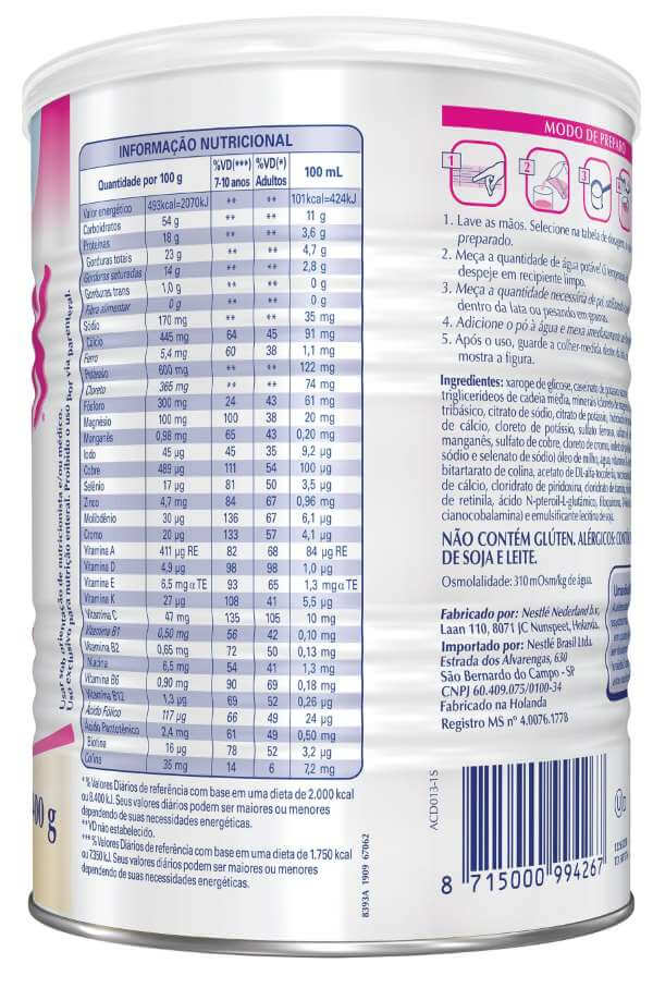 Modulen Lata de 400g Nestlé Health Science